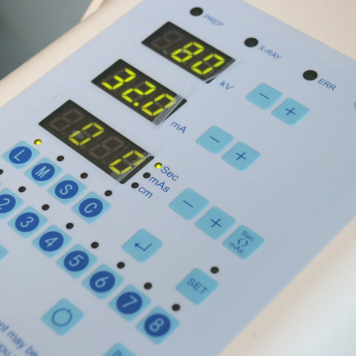 light handheld chargeable with battery light Portable high frequency X-ray machine