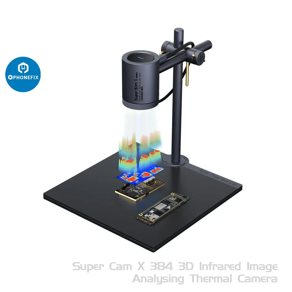 

QIANLI ToolPlus SuperCam X 3D Thermal Imager Camera for PCB Motherboard IC Chip Short Circuit Fault Diagnosis Detec Repair Tool