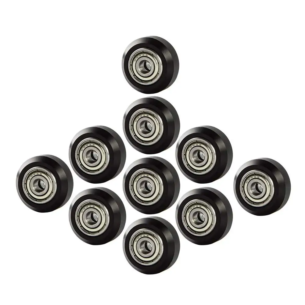 4PCS Ender 3 Wheels 3D Printer POM Pulley 625zz Linear Bearing for Ender 3 V2/Neo,Ender 3 S1,Ender 5,CR6 SE,CR10 Smart Pro