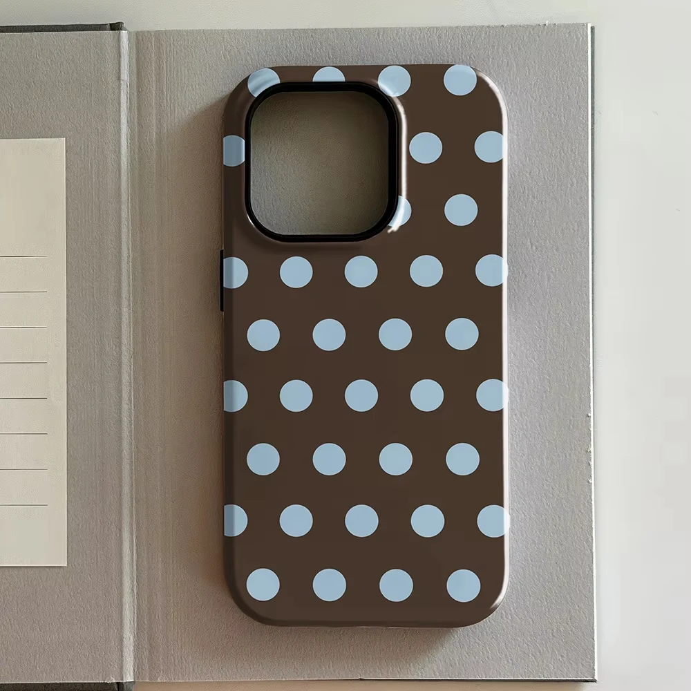 Stylish Polka Dots Stripes Ret - огляд і ціна Phone Cases Polka Dot