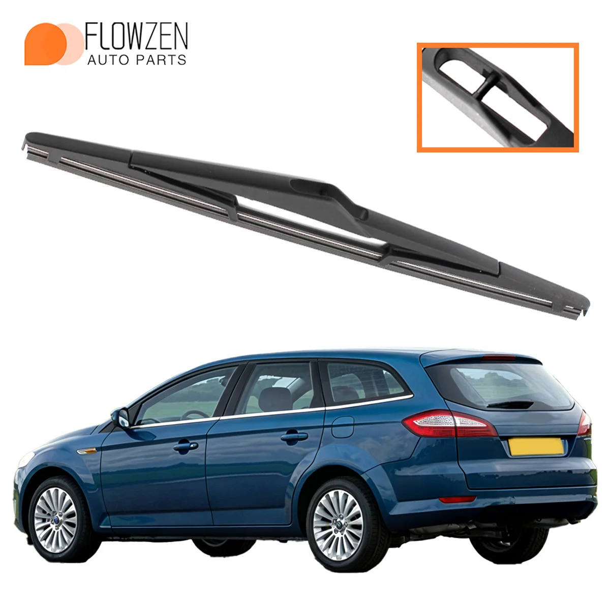 

1PC Rear Wiper Suitable For Ford Mondeo 4 IV Estate 2007-2013 Car Parts Rear Windshield Wiper Blades Windshield Washer Accessori