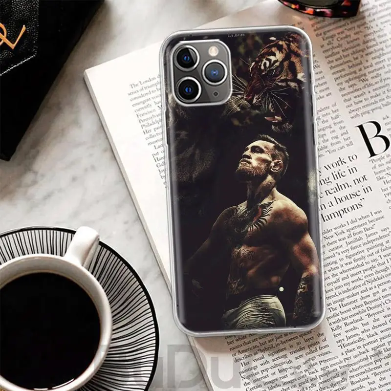 Conor McGregor Cover For iPhone 11 14 13 Pro 15 + 12 Mini Apple Phone Case X XR XS Max 7 Plus 8 6S SE 5S Print Coque