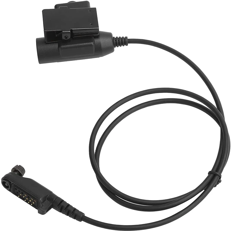 Adaptador do auricular do fone de ouvido do RISENKE-U94 PTT, Walkie Talkie,U94, para Hytera X1P,X1E,PD600,PD602,PD605, PD662, PD665,PD680,PD682,PD685