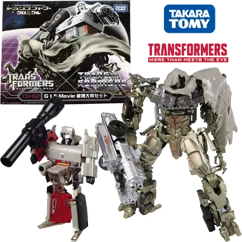 Takara Tomy Transformers 3 Megatron Action Figure Free Shipping Hobby Collect Birthday Present Model Toy Anime