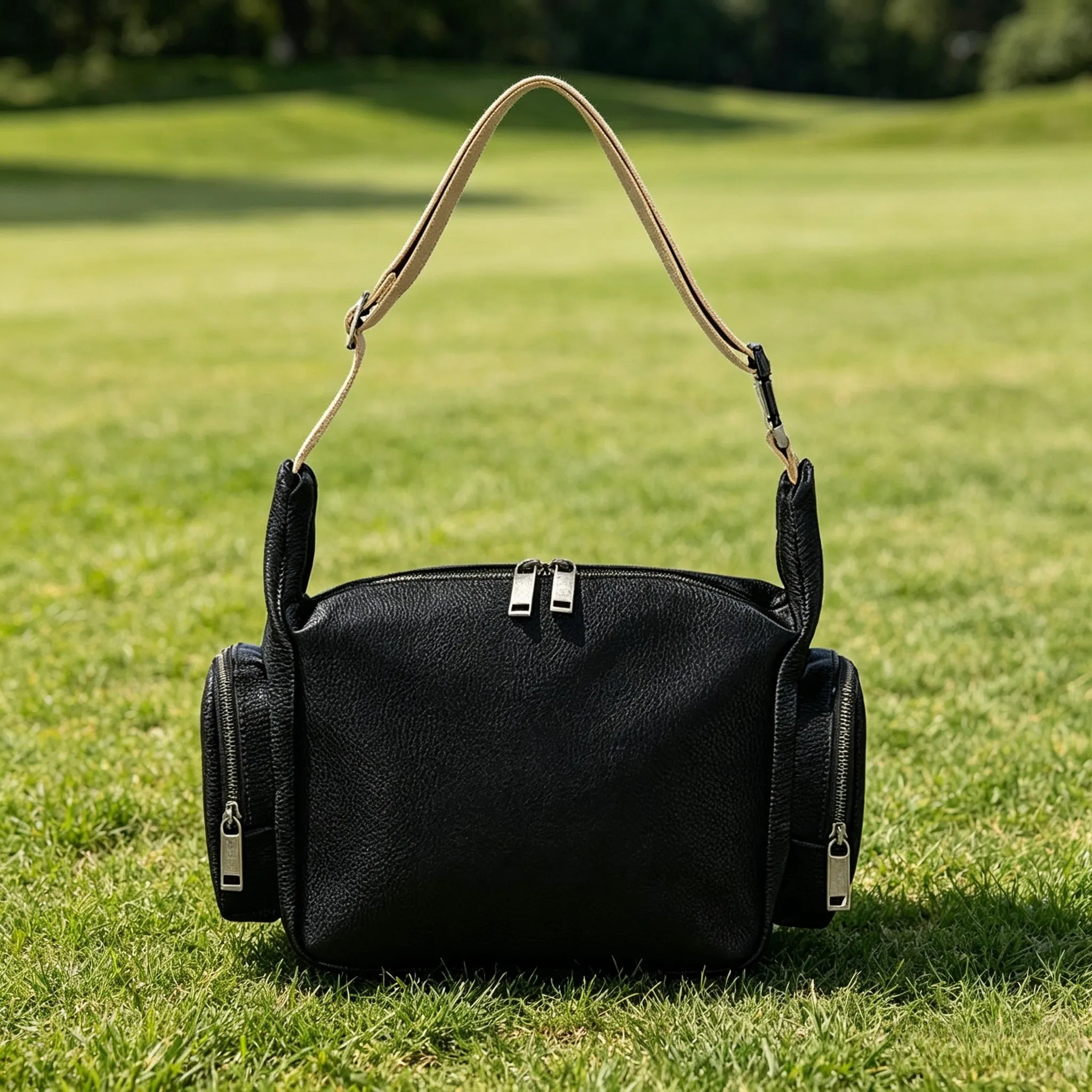 New Versatile Golf Handbag Crossbody Shoulder Tote Bag Multi-purpose Storage Pouch for Golfers