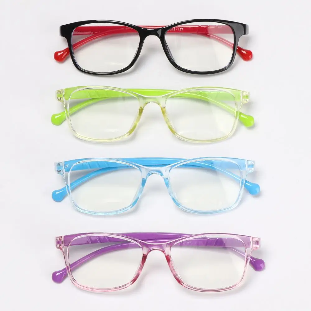 Portable Computer Online Classes Anti-blue Light Kids Glasses Comfortable Eyeglasses Ultra Light Frame