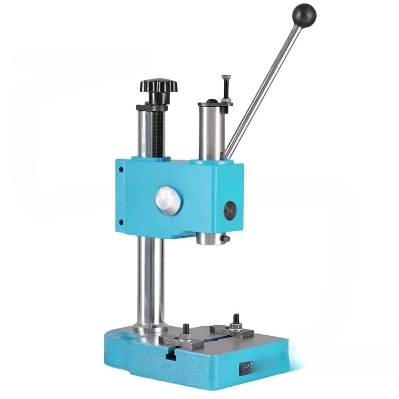 Precision Manual Press Spring-type Hand Beer Machine Small Punch Press Press Machine Micro Punching and Riveting Shaft