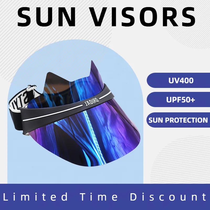 Purple UV Protect Golf Caps for Women Men Fashion Summer Sun Hats Running Walking Travel Tennis Sun Visors Adjustable Beach Cap