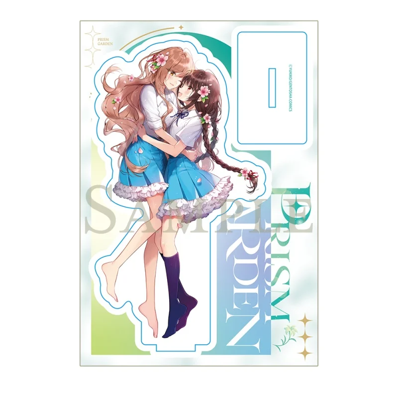 Melon Yuri Exhibition Girls' Love Anime Acrylic Stand Figure Stand Plate Cosplay Prop Decor Cartoons Keychain Gifts