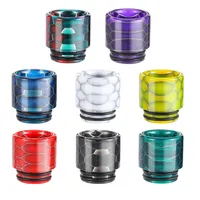 Vape Resin 810 Drip Tip Wide Bore Universal Electronic Cigarette Mouthpiece For SMOK TFV8/TFV12 Prince Atomizer Accessories