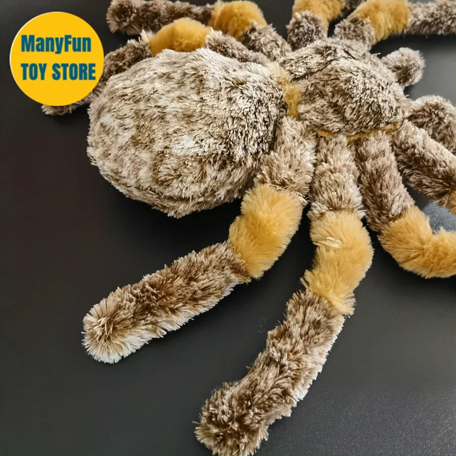 Tarantula High Fidelity Birdeater น่ารัก Plushie Spider ของเล่นตุ๊กตาเหมือนจริงสัตว์จําลองตุ๊กตาตุ๊กตาคาวาอิของเล่นของขวัญเด็ก