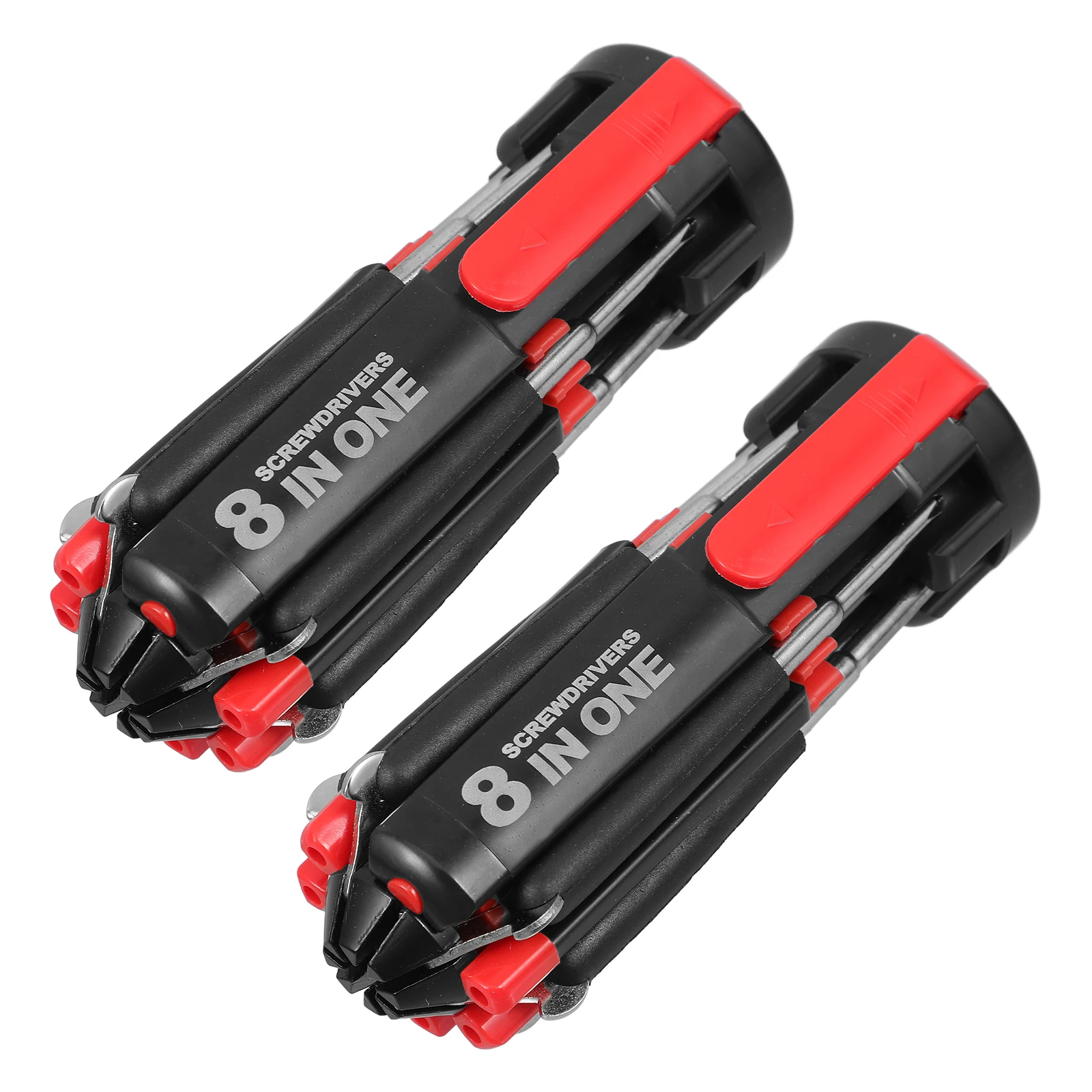 

2pcs Precision Pen Screwdriver Set Mini Portable LED Light Tool Bits Steel Durability Multi Purpose Hand Tools