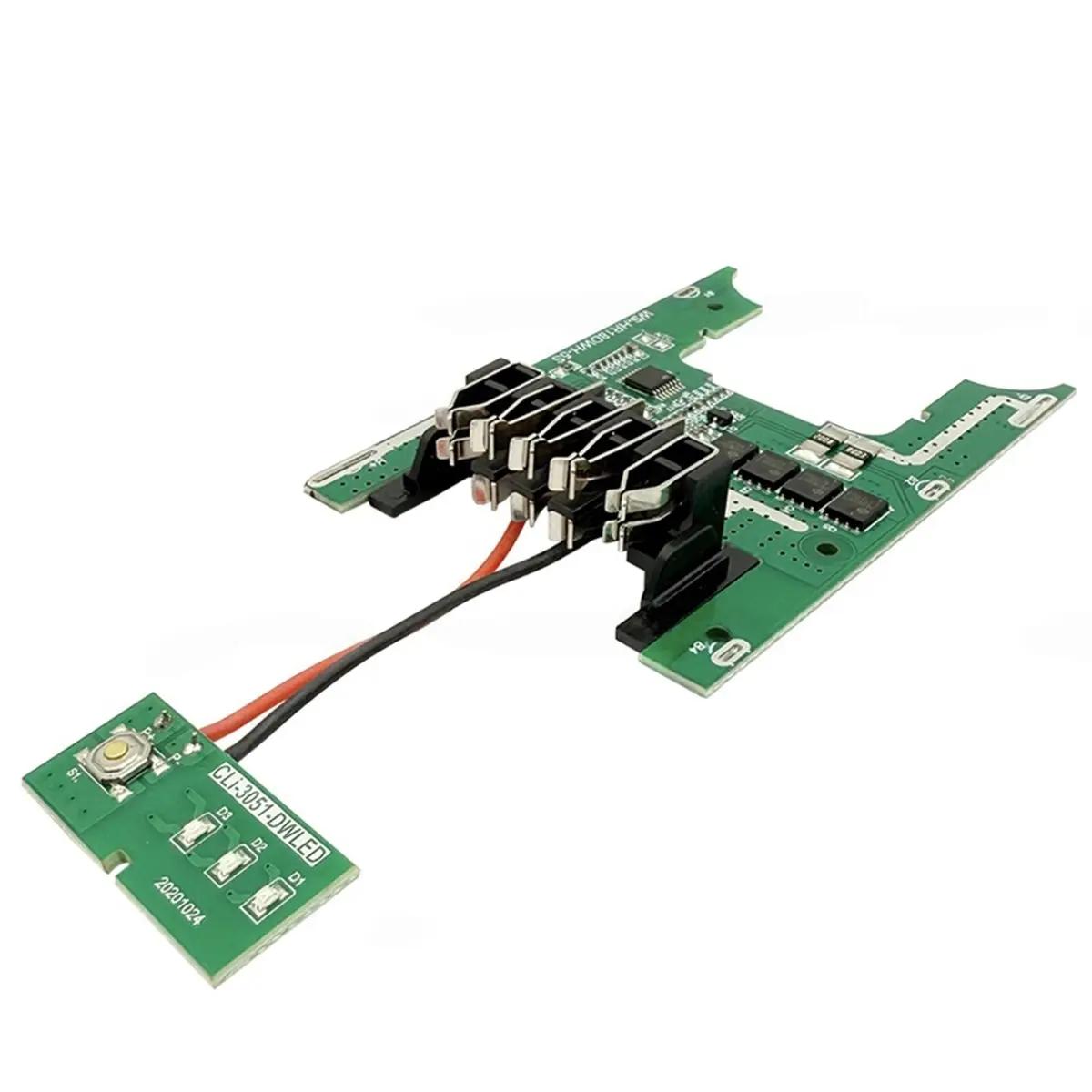 Металлическая литиевая батарея PCBA LED для 18В 20В литий-ионных аккумуляторов, запчасти, плата защиты от перезаряда DCB180