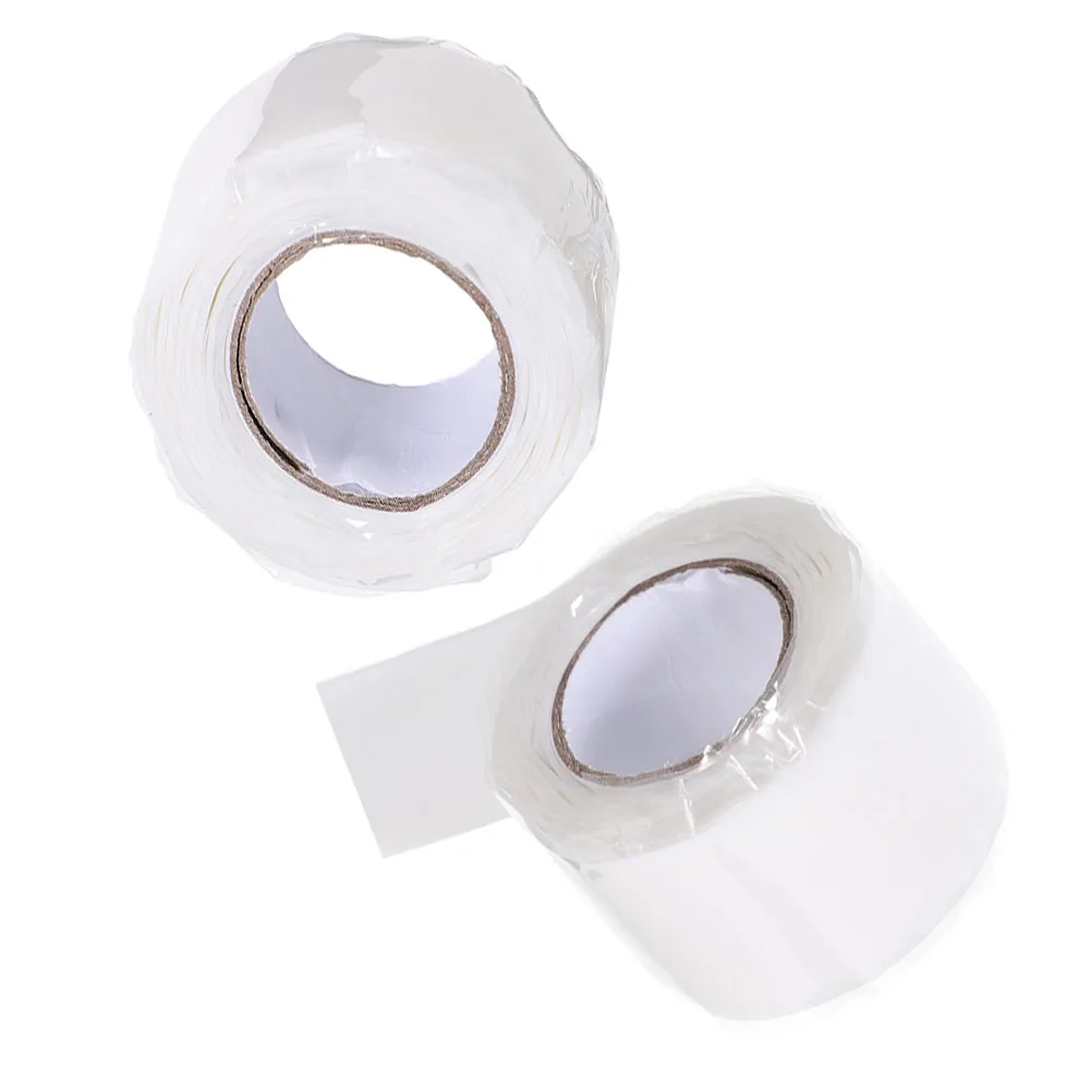 

2 Rolls Tape Waterproof Leak Repair Plumbers to Stop Leaks Seal Patch Sealing for Ac Sealant Strip