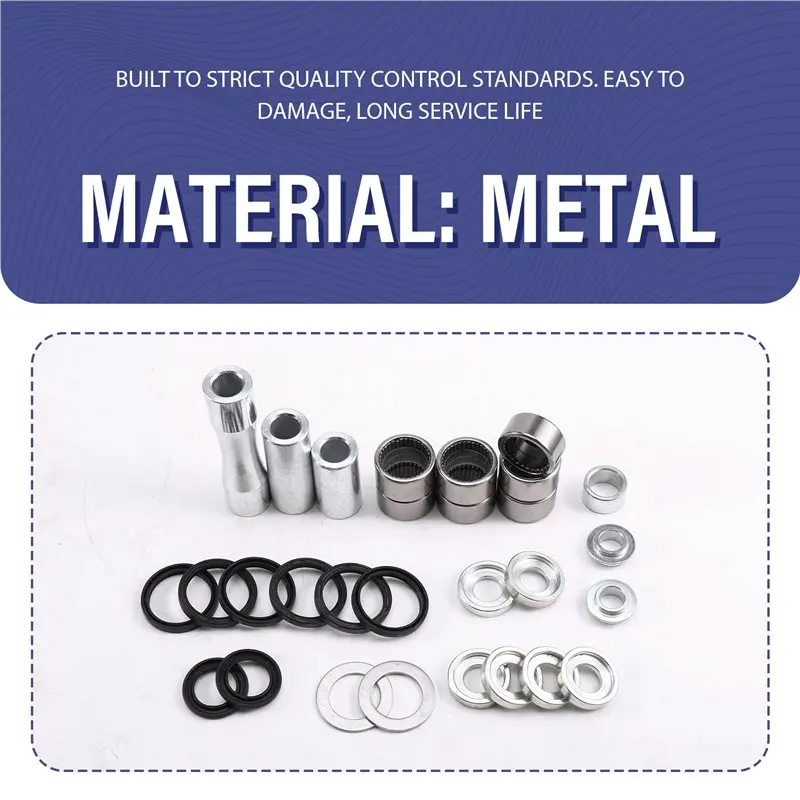 X39A-Rebuild Kit For Linkage Bearing For Honda Dirt Bikes CR250 CRF250X CRF450R CRF450X HM CRE/M-F 250 450R 450X LRK-H-169