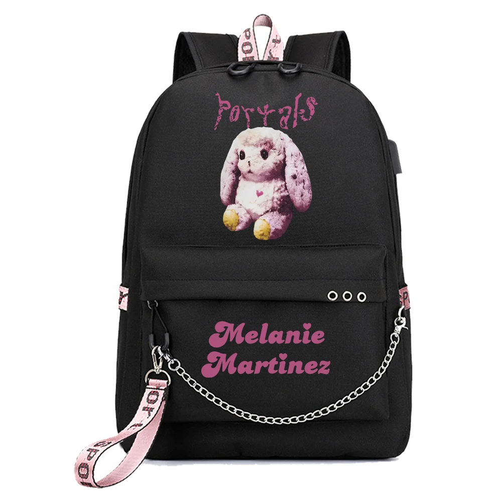 Cry Baby Melanie Martinez Print Backpack Women Girls Fashion Portals Album Melanie Martinez Shoulder Backpacks for Fans Gift