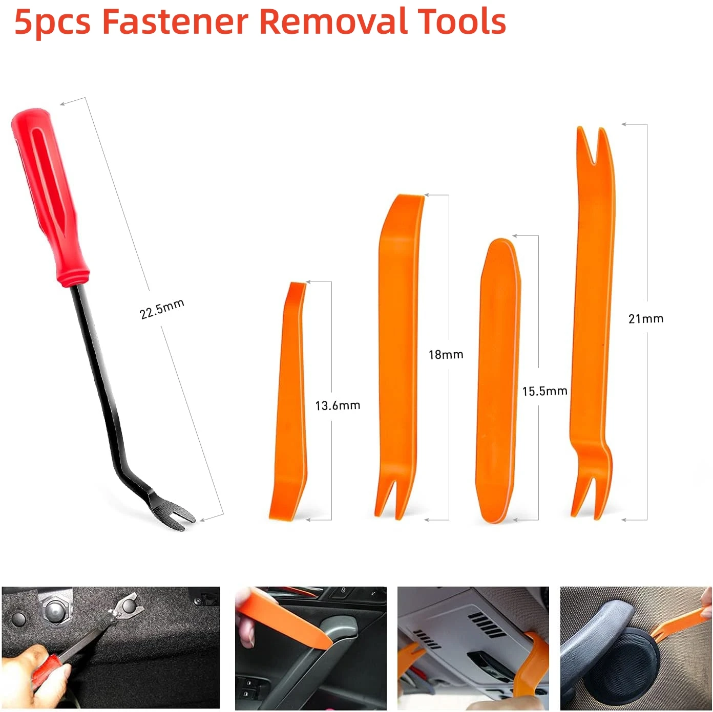 100 قطعة السيارات السيارات السحابة كليب مختلط جسم السيارة دفع التجنيب دبوس برشام الوفير المسمار إصلاح الحاجز دفع التجنيب