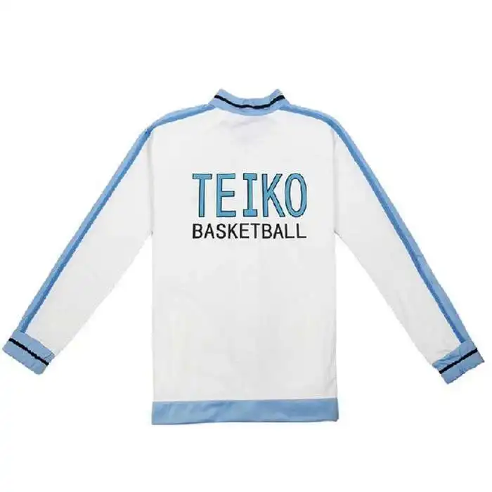 معطف سترة فريق كرة السلة المدرسية من Kuroko no Basuke Teiko + سروال طويل مجموعة كاملة زي تنكري للجنسين ملابس رياضية