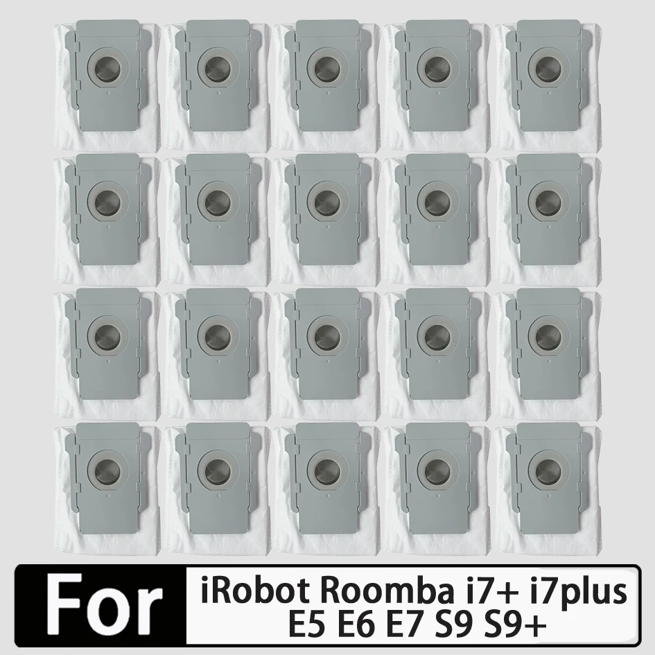 IRobot Roomba,i7 Plus e5 e6 e7 s9 s9用アクセサリ,掃除機バッグ,交換用ダーバッグスペアパーツ