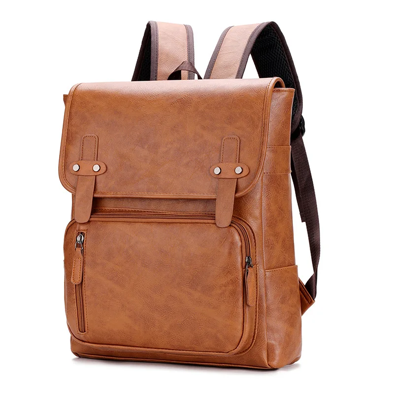 

European and American brand men's PU backpack