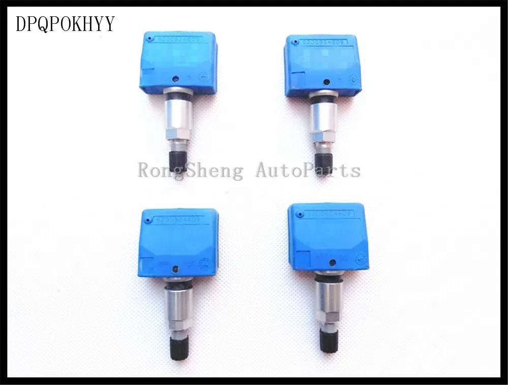 

DPQPOKHYY 4X Tire Pressure Sensors For Renault Laguna II Grandtour 1.9 DCi OEM 8200924609 433MHz