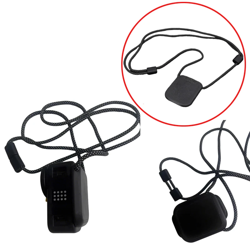 

1 шт. для DJI OSMO NANO: магнитный ремешок на шею, регулируемый, с 3D-печатной крепежной пластиной, 4-сторонние магниты N52, детали для съемки POV-видео камерой