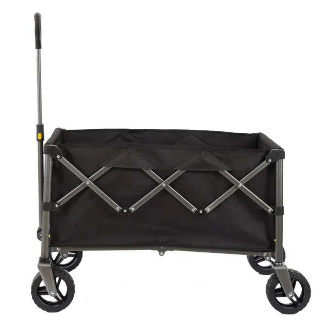 Wagon de transport pliable en aluminium pour enfants, voyage en plein air, camping, vente en gros