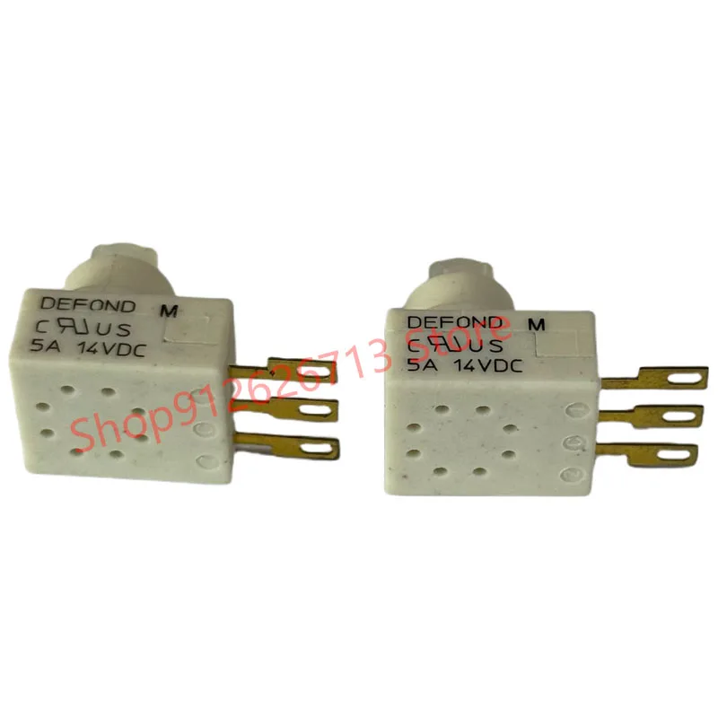 

2pcs/lots Push Action Tactile Switch DPN-3-07 5A 14VDC 3-Pin Self-Resetting Self-Ejecting Pushbutton