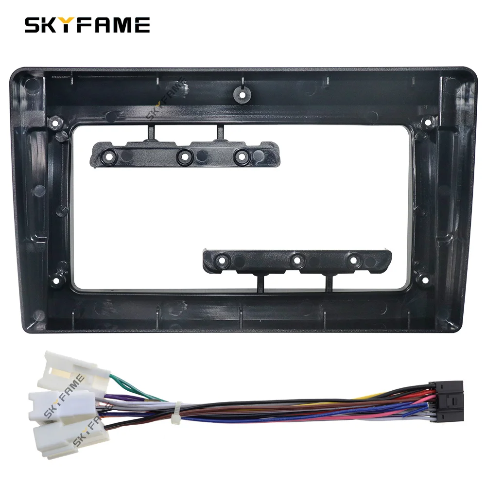 SKYFAME Car Frame Fascia Adapter Android Radio Dash Fitting Panel Kit For Toyota Noah 2001-2007