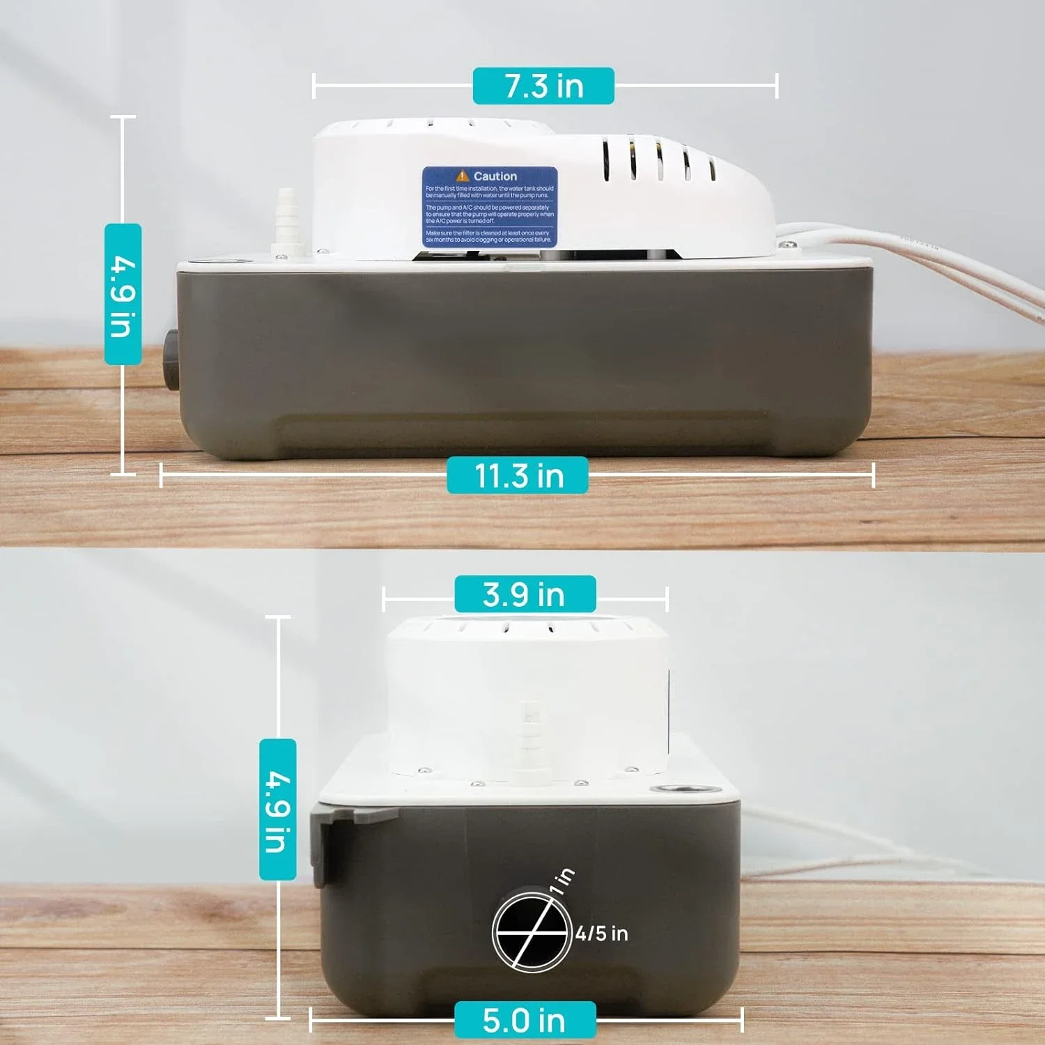 Effiziente 1/30hp 95 gph hvac Kondensat pumpe mit automatischem Sicherheits schalter-115V/230V, AC Kondensation entfernungs system für Luft co