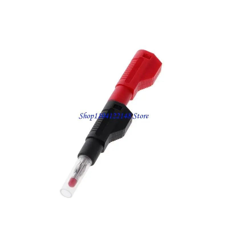 P9FA 10 Pcs 4mm Male Retractable Sheath Stackable Banana Plug Wire Solder Connector