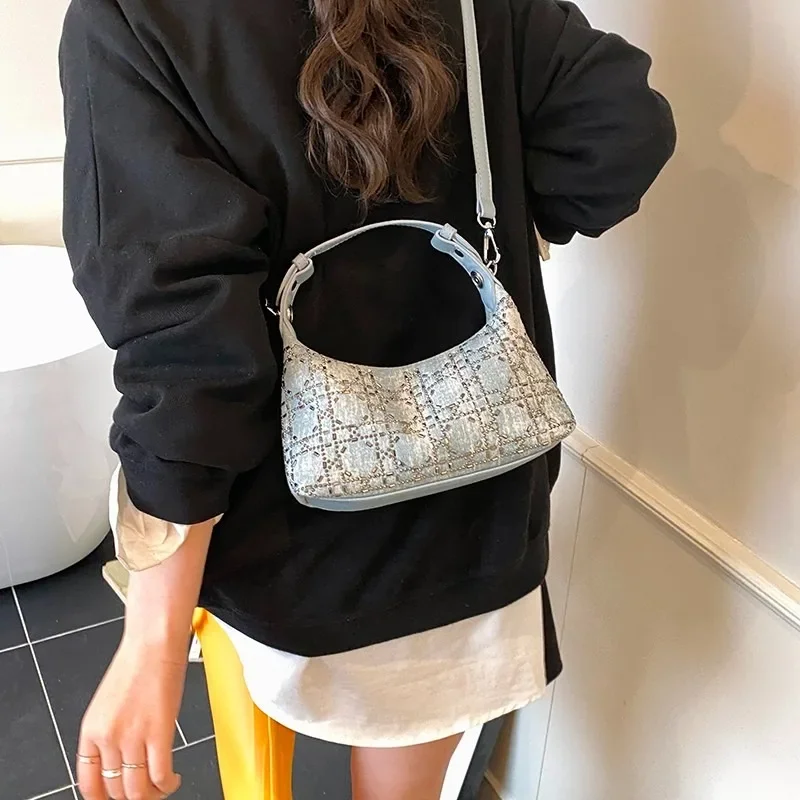 

Elegant Luxury Leather Shoulder Bag For Women Designer Crossbody Handbag Ladies Tote Messenger Purse Fashionable Brand Style