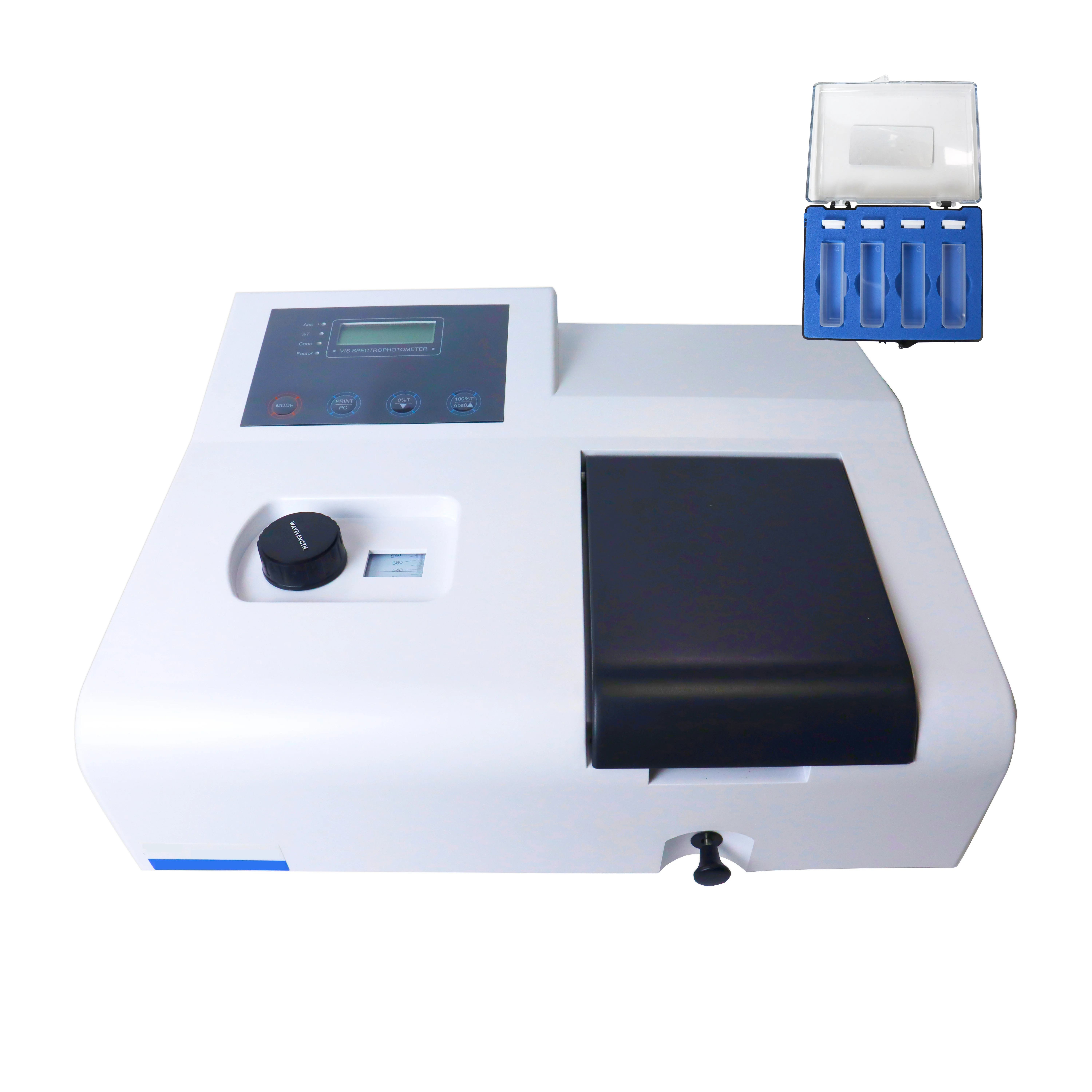 Cheap Price Laboratory High-Accuracy Double Beam Portable 195-1020nm Spectrometer Photometer Visible Uv Vis Spectrophotometer