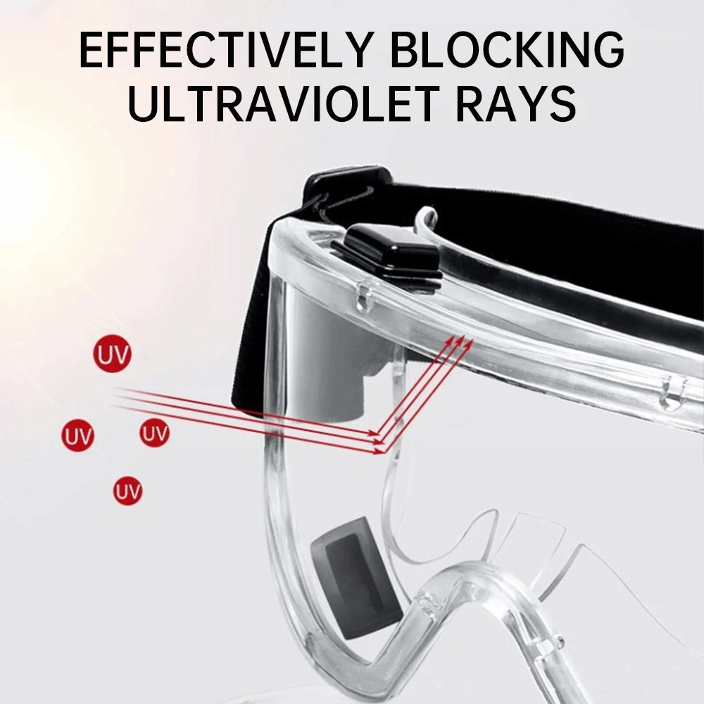 Lunettes de sécurité UV pour la protection des yeux de soudage, lunettes de laboratoire de travail, anti-buée, gaz, périphériques argon, lunettes de