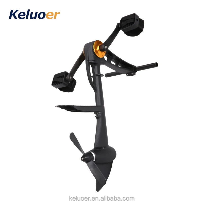 Keluoer Marine Fish Finders Mount Universal Pedals Drive Fishing Kayak Foot Parts System Propeller