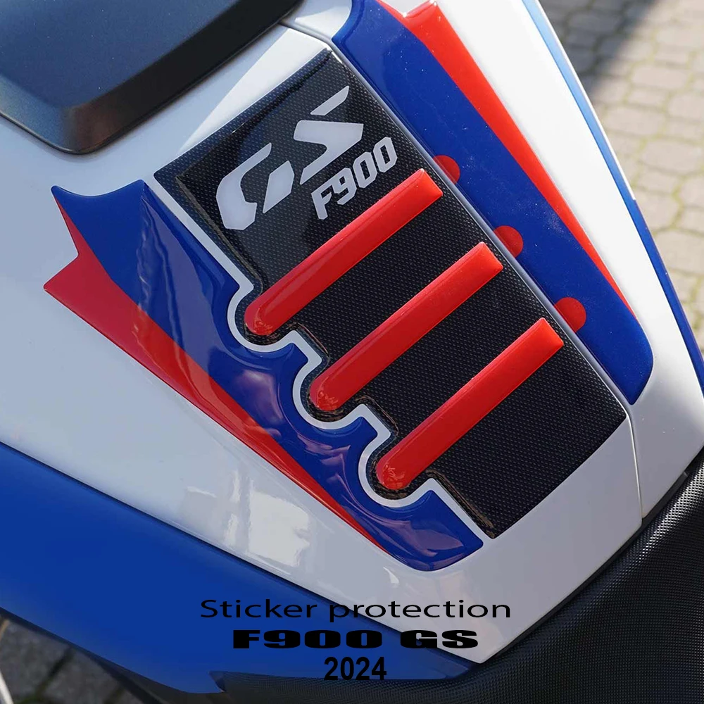 For BMW F900GS F900 GS F 900 GS 2024 3D Epoxy Resin Sticker Motorcycle Tank Pad Protector Stickers Tank Side Protection Sticker