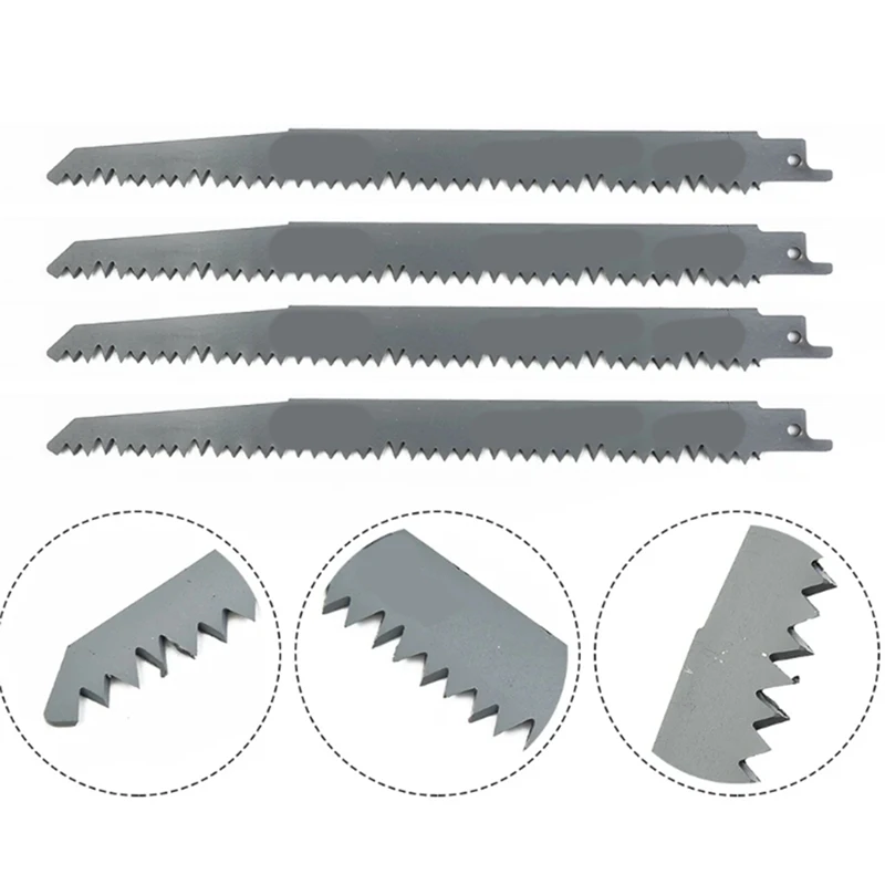 5PCS 240MM Reciprocating Saw Blades S1531L Cutting Curve Hacksaw Blades Power Tool Accessories For Forest Wood Metal