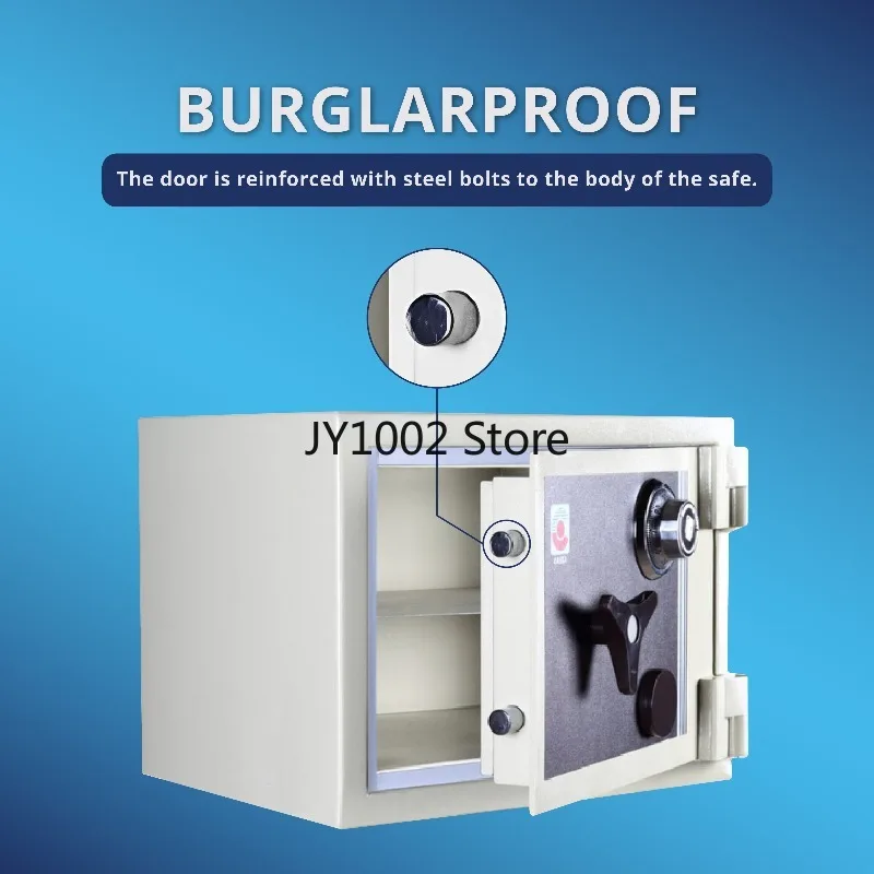 Home Safe 270 Steel Security Safe Box Manufacturer-Reliable Keyless Electronic Digital Lock with Emergency Key for Home & Office