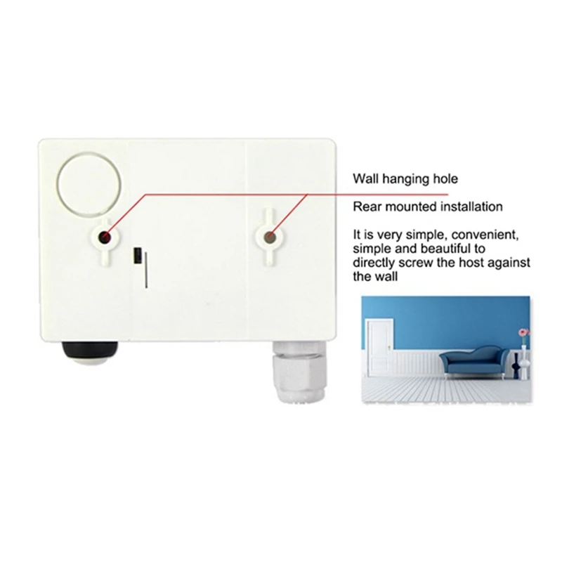 WiFi Temperatur sensor Tuya Thermometer Detektor Digital anzeige Home Smart Life App Alarm Gefrier schrank Wasser alarm