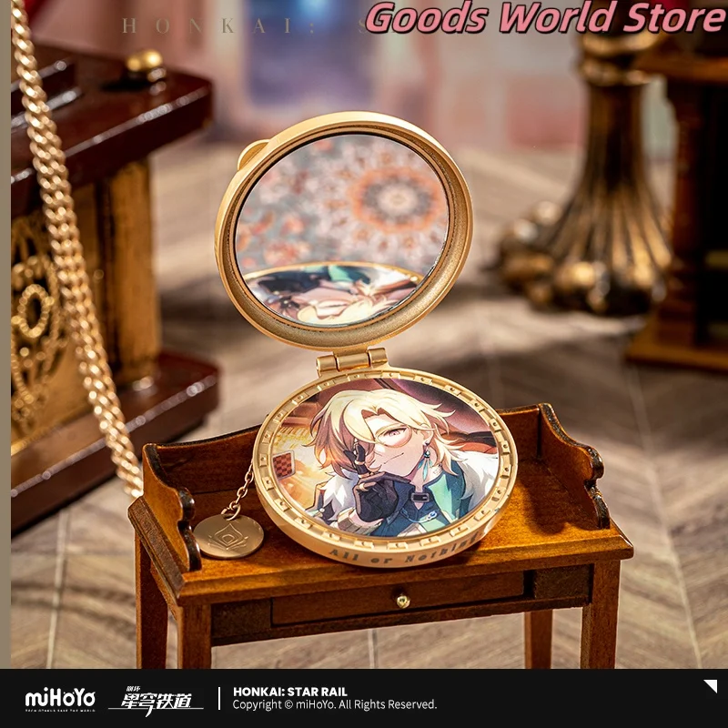Original Aventurine Imitation pocket watch metal pendant Game Honkai Star Rail Aventurine pocket watch Cosplay Costume Gift