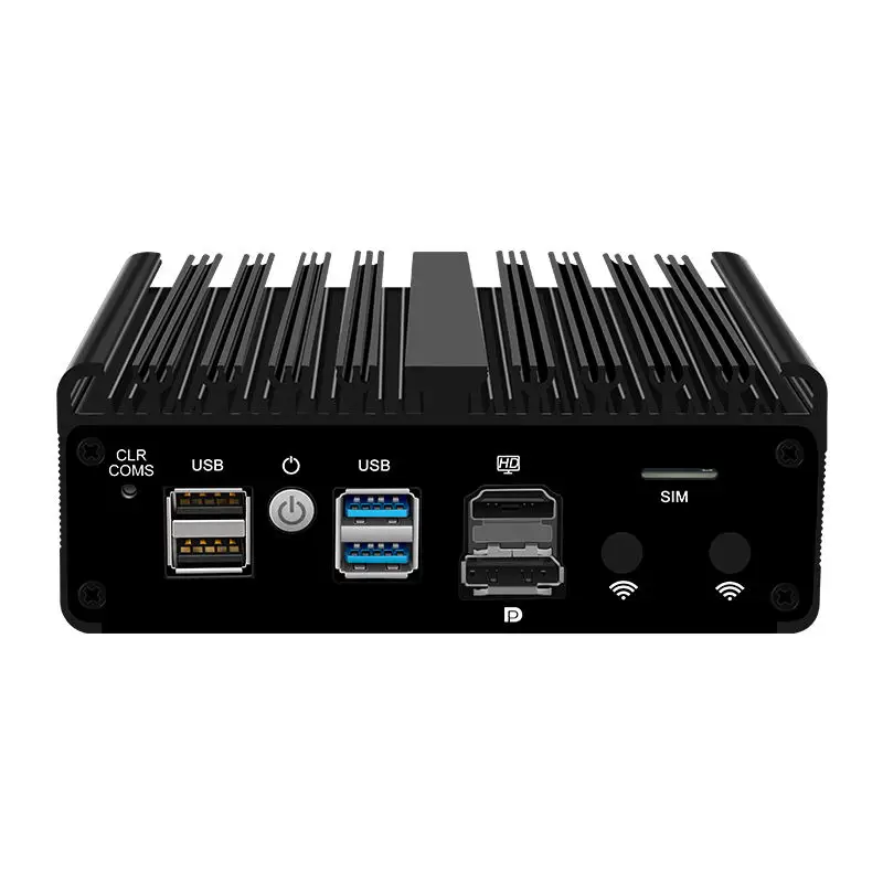 방화벽 어플라이언스 팬리스 미니 PC, VPN 소프트 라우터, Proxmox pfSense OPNsense, 인텔 N100 솔리드 마이크로, 4x i226-V, 2.5G, N5105, J4125