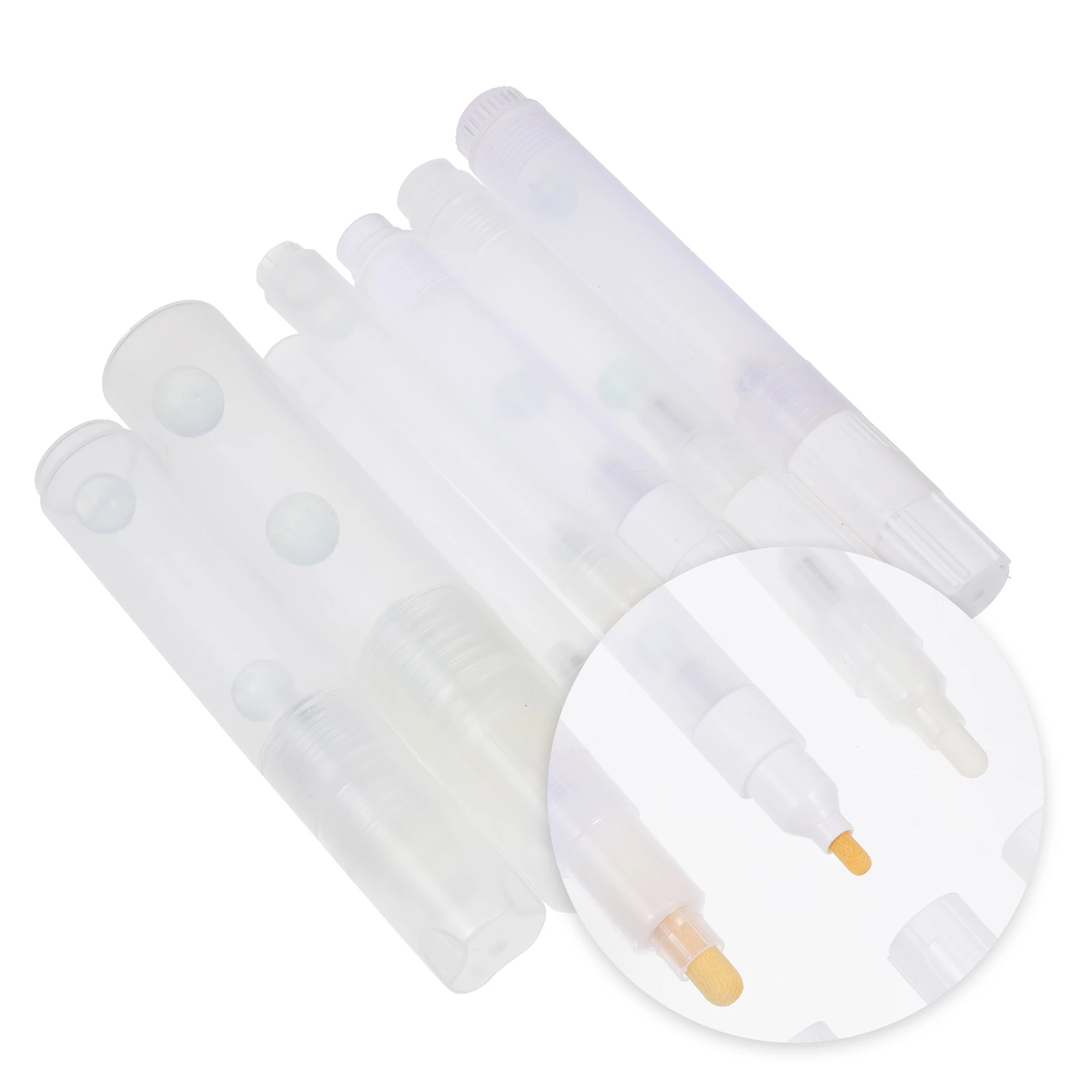

7 Pcs Paint Empty Pen Shell for Plastic Shells Simple Case Writing Graffiti Cover