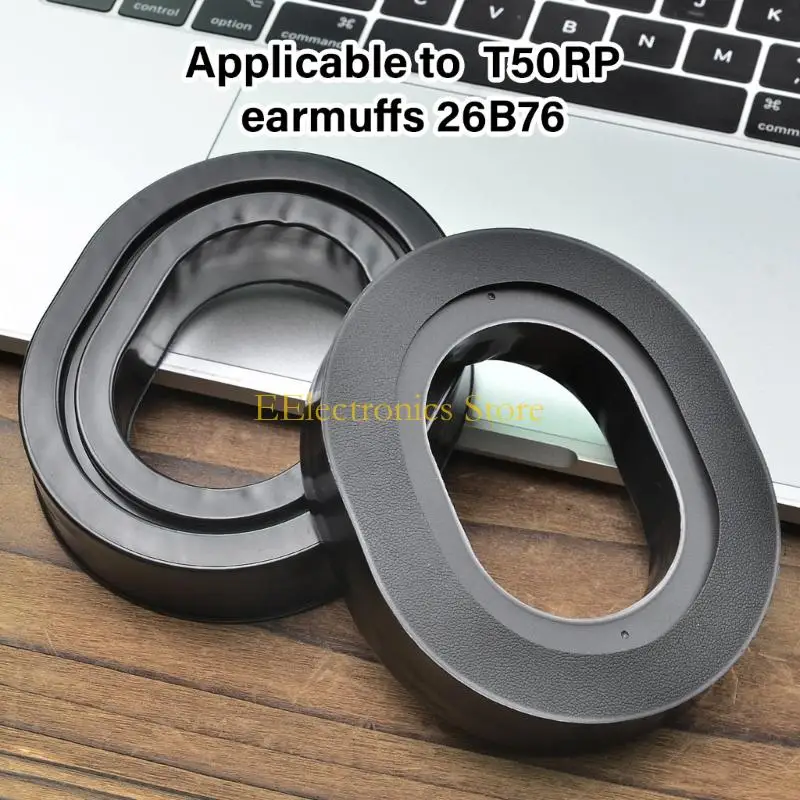 

B03C Memory Foam Ear Pad Ear Cushions Compatible for T50RP Headsets Earpads Earmuff for Enhances Comfort Noise Isolations