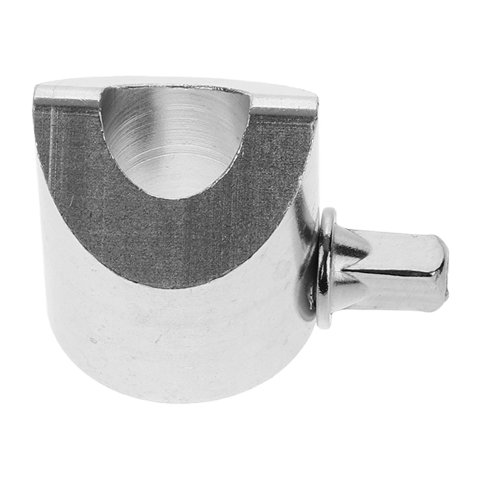Electronic Drum Cymbal Holder Zinc Alloy Build Heavy Duty Mounting Bracket Adjustable Tilter for Secure Drum Set Clamp Support