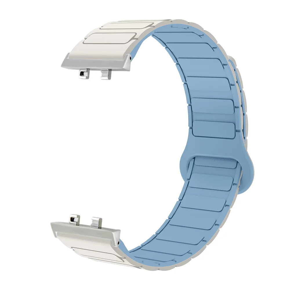 

Magnetic Loop Band For OPPO Watch 3 3Pro Bracelet Armor Style Quick Release Skin-friendly Silicone Sport Watch Strap Man Woman