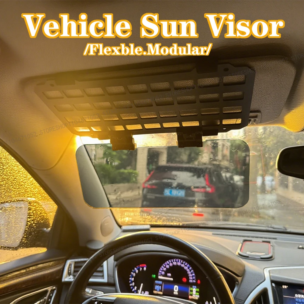 

Автомобильный солнцезащитный козырек из АБС-пластика, панель Molle, подвесная доска, тактическая доска для хранения автомобиля, модификация интерьера внедорожного автомобиля