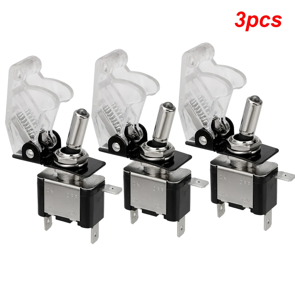 12V SPST Kippschalter LED-Licht für Zündungen Boost Marine Boot Rennwagen Schalter Licht Kippschalter LKW Anhänger Zubehör