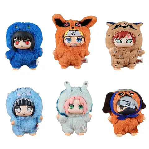 In Stock Official Genuine Eaki Naruto Blind Box Toys Anime Uzumaki Naruto Shippuden Doll Toys Cute Pendant Kid Birthday Gifts