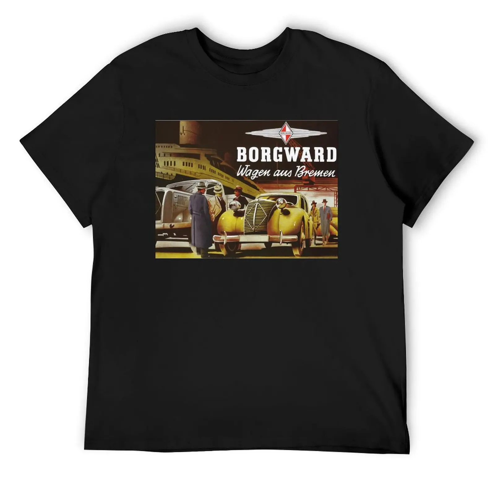 Borgward 1941 car and truck advertisement T-Shirt man clothes tops mens shirts graphic tee