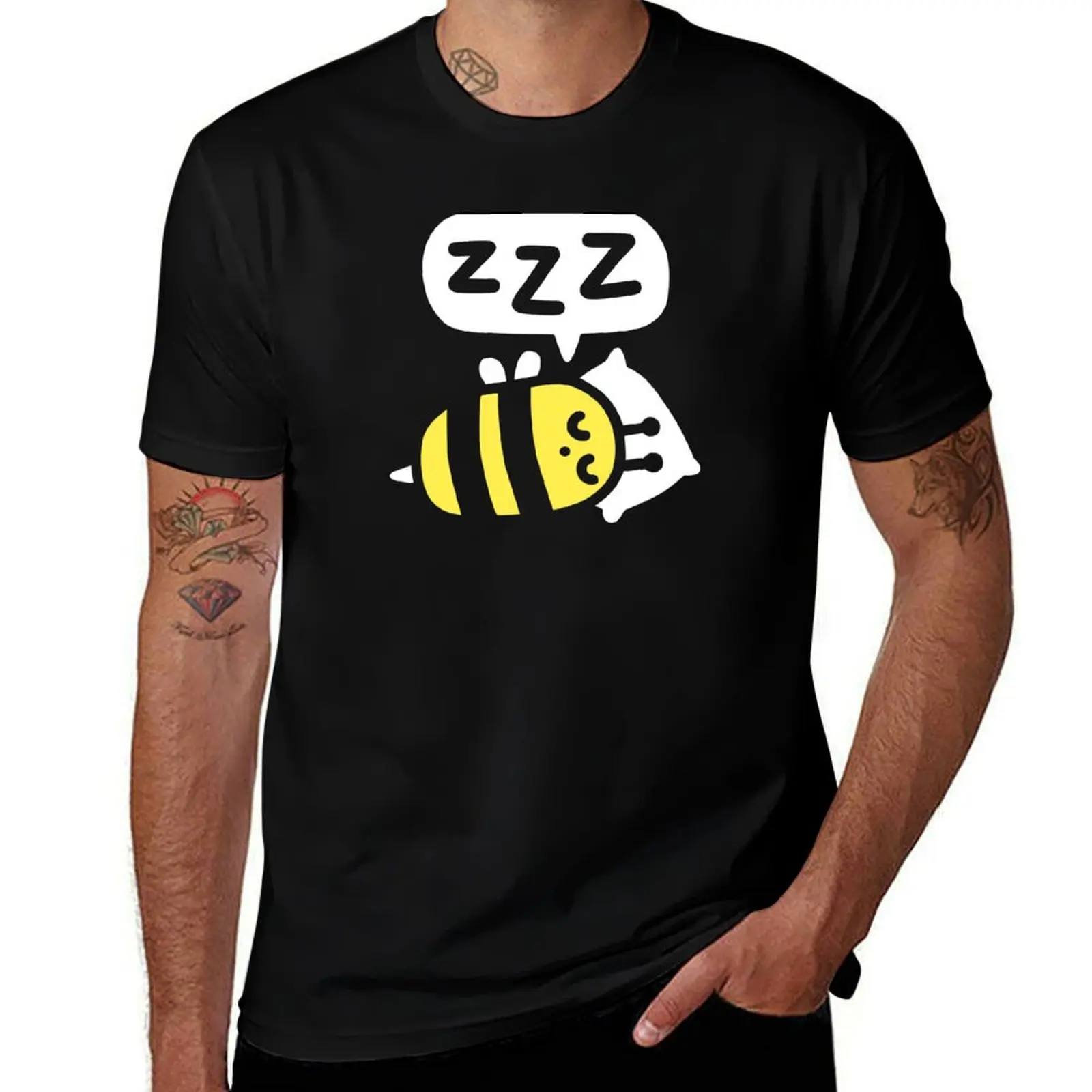 Slumber Bee T-Shirt Work Utility Casual Tee Shirt